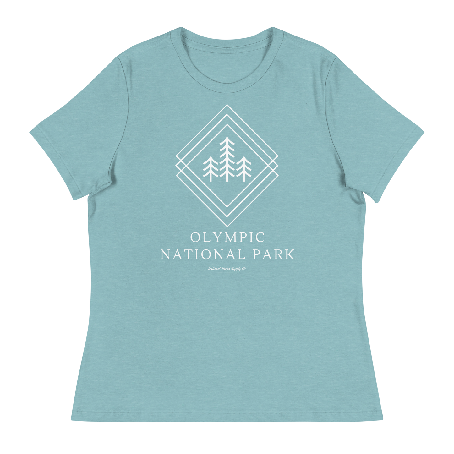 Women’s Olympic National Park Trees Relaxed T-Shirt