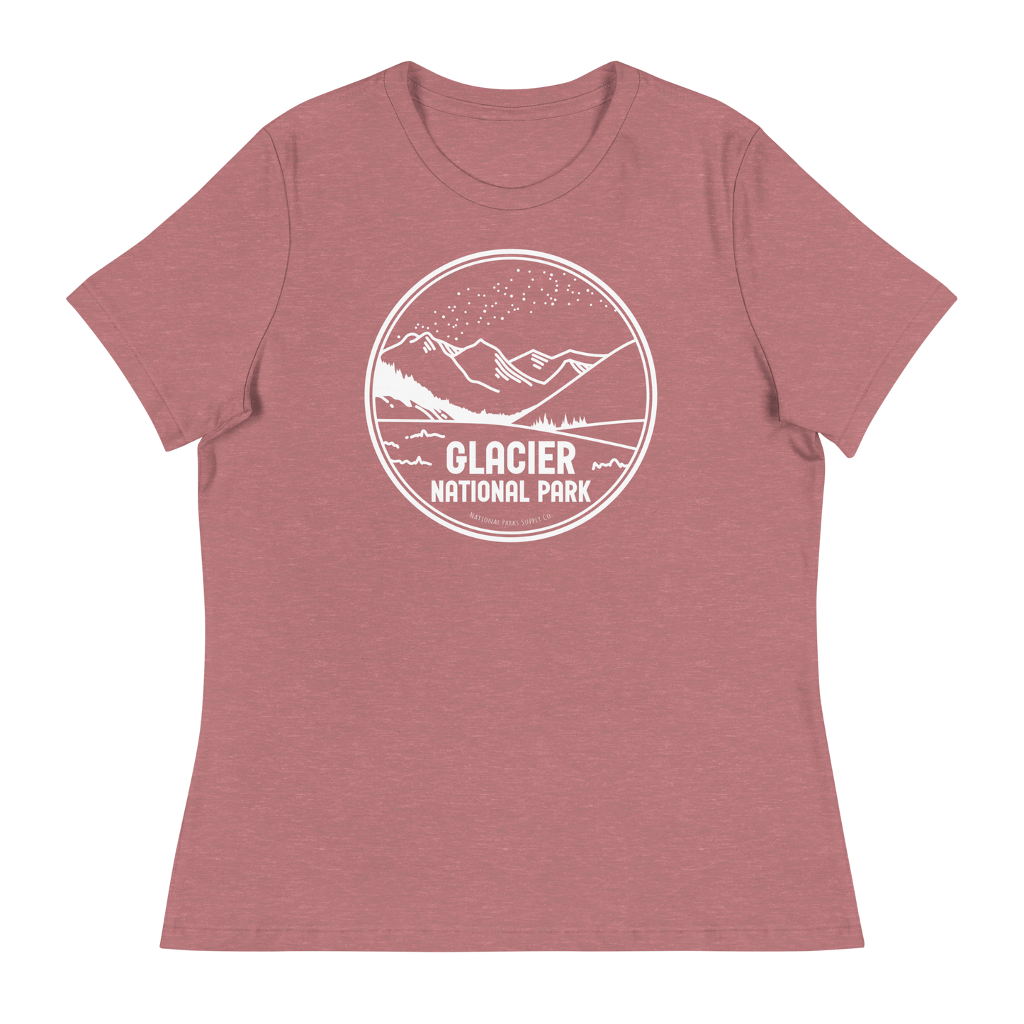 Women’s Glacier Night Sky Relaxed T-Shirt
