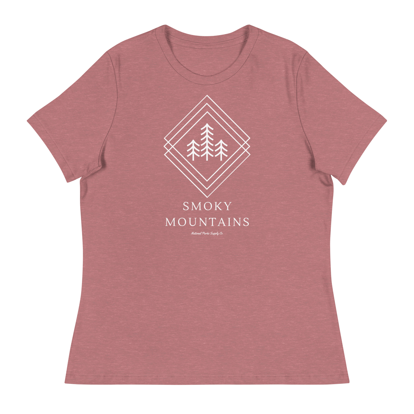 Women’s Smoky Mountains Trees Relaxed T-Shirt