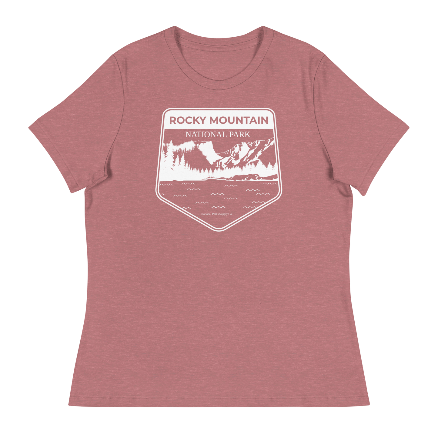 Rocky Mountain Bear Lake Women’s Relaxed T-Shirt