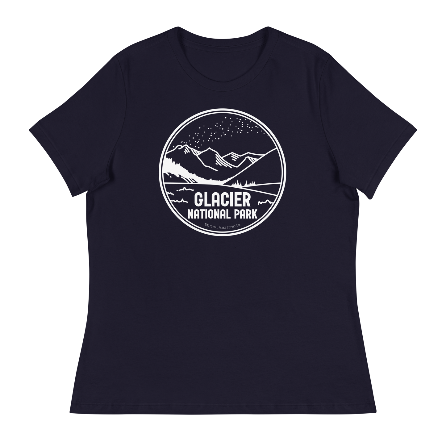 Women’s Glacier Night Sky Relaxed T-Shirt