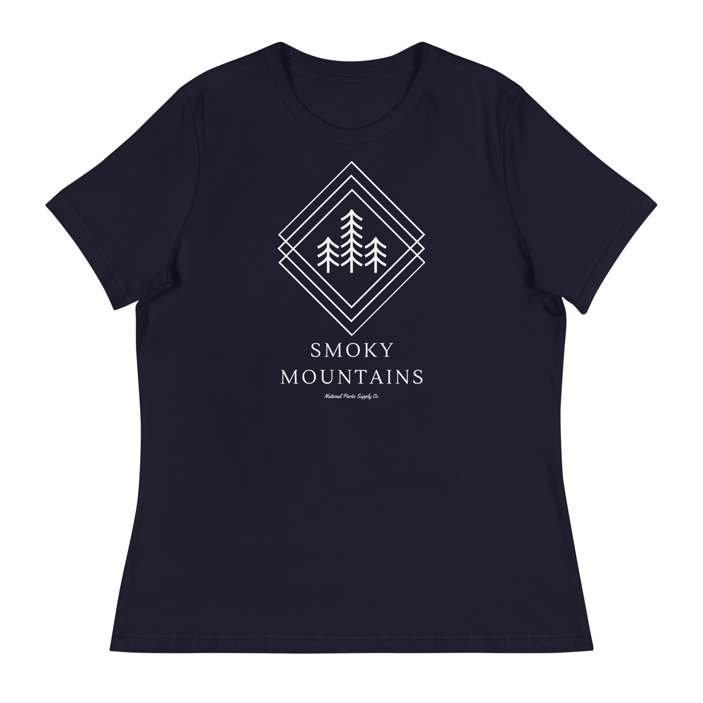 Women’s Smoky Mountains Trees Relaxed T-Shirt