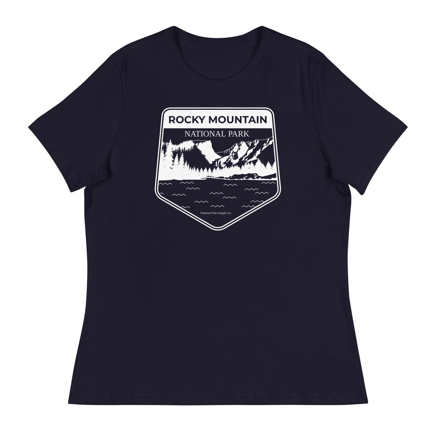 Rocky Mountain Bear Lake Women’s Relaxed T-Shirt