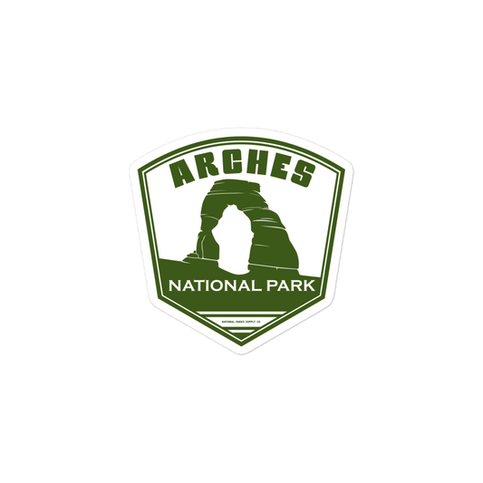 Arches Shield Sticker