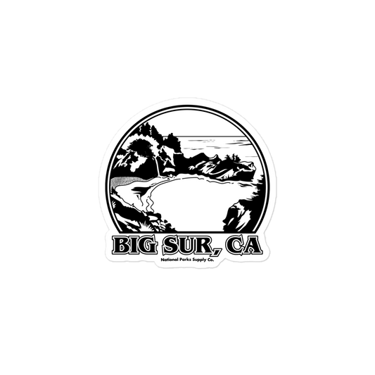 Big Sur Waterfall Sticker