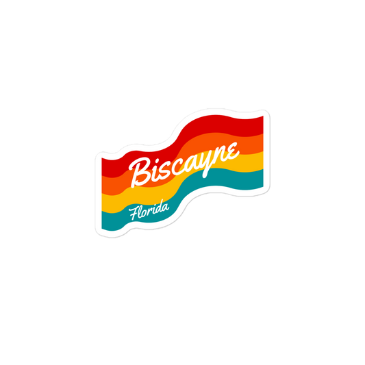 Biscayne National Park Banner Sticker