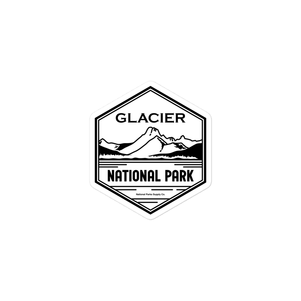 Glacier NP Swiftcurrent Lake Sticker