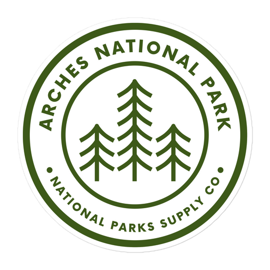 Arches National Park Trees Stickers