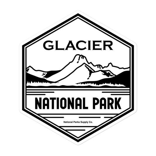 Glacier NP Swiftcurrent Lake Sticker