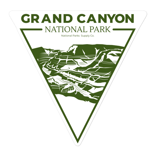 Grand Canyon Triangle Sticker