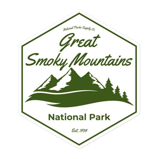 Great Smoky Mountains Hex Sticker