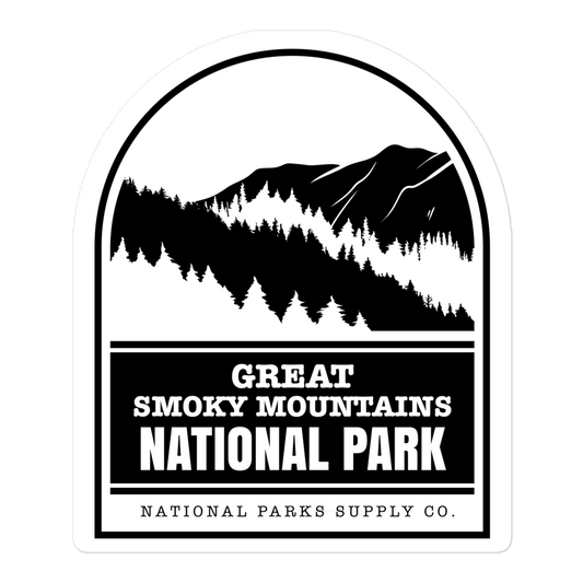 Smoky Mountains Window Sticker