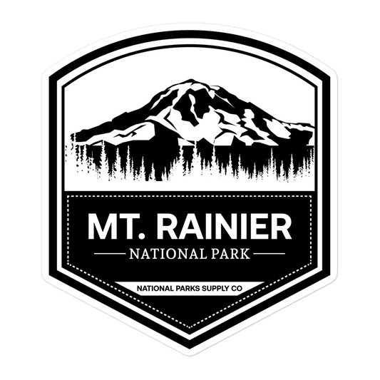 Mount Rainier Shield Sticker