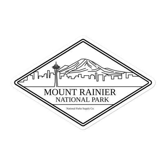 Mount Rainier Seattle Sticker