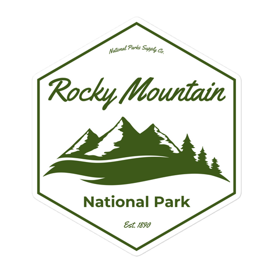 Rocky Mountain Hex Sticker