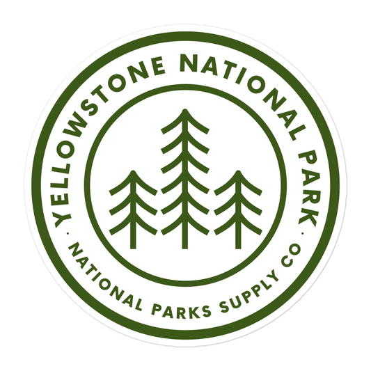 Yellowstone Tree Sticker