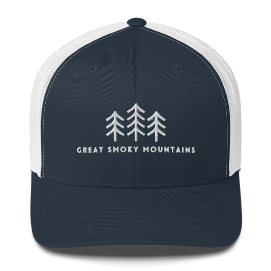 Great Smoky Mountains Trees Hat