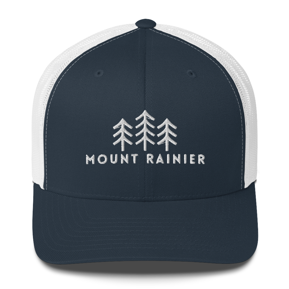 Mount Rainier Trees Hat