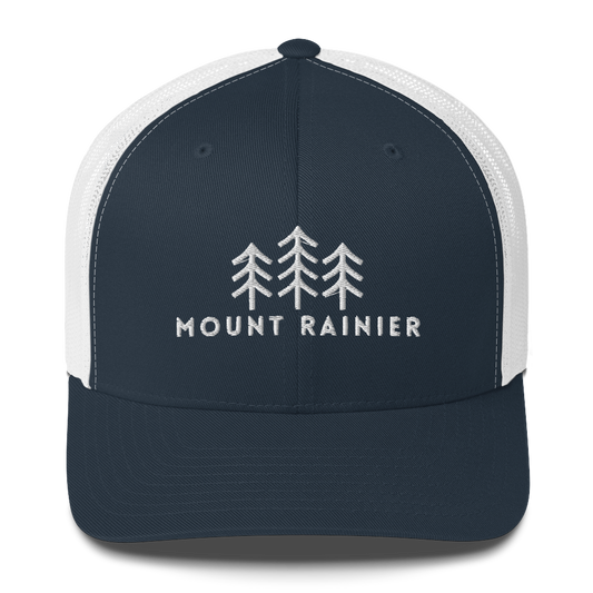 Mount Rainier Trees Hat