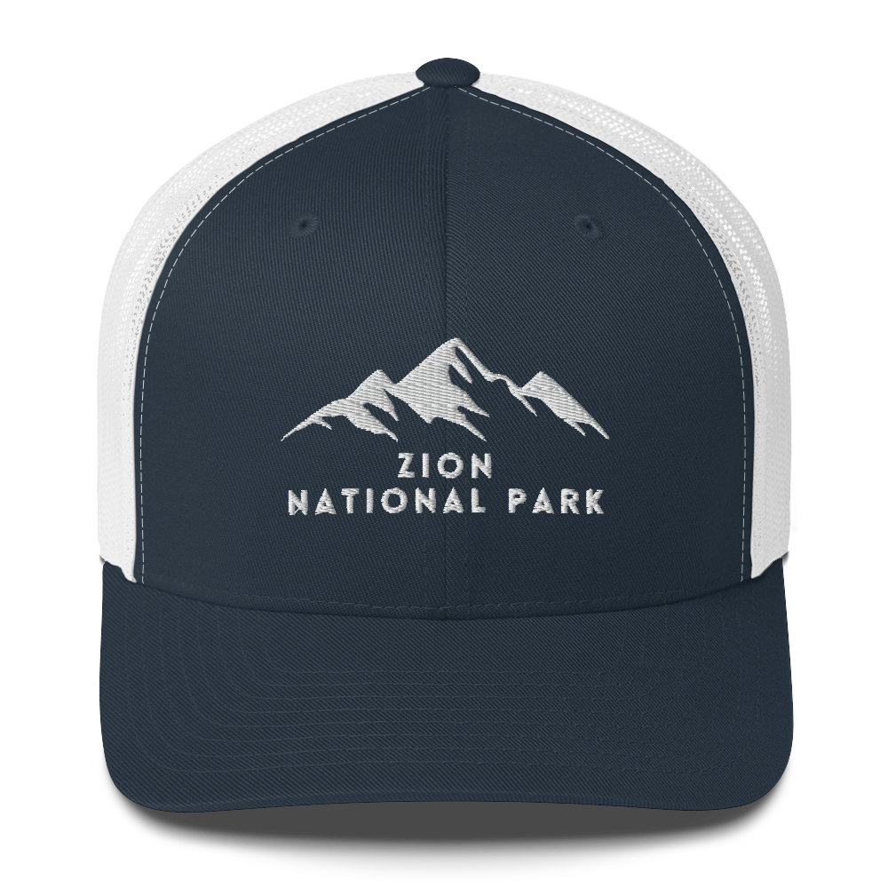 Zion National Park Mountains Hat