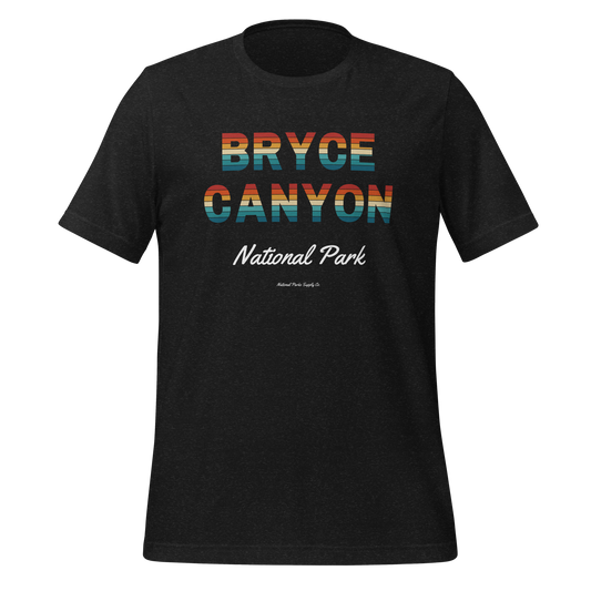 Bryce Canyon Sunset Letters T Shirt