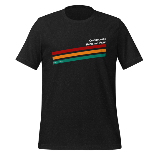 Canyonlands National Park Stripes T Shirt