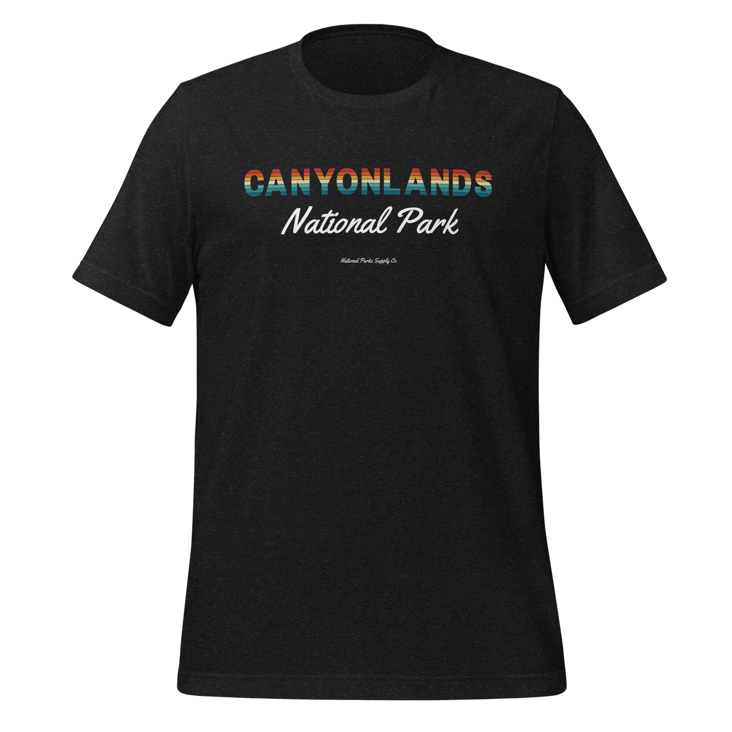 Canyonlands Sunset Letters T Shirt