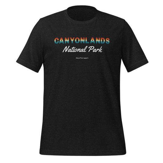 Canyonlands Sunset Letters T Shirt