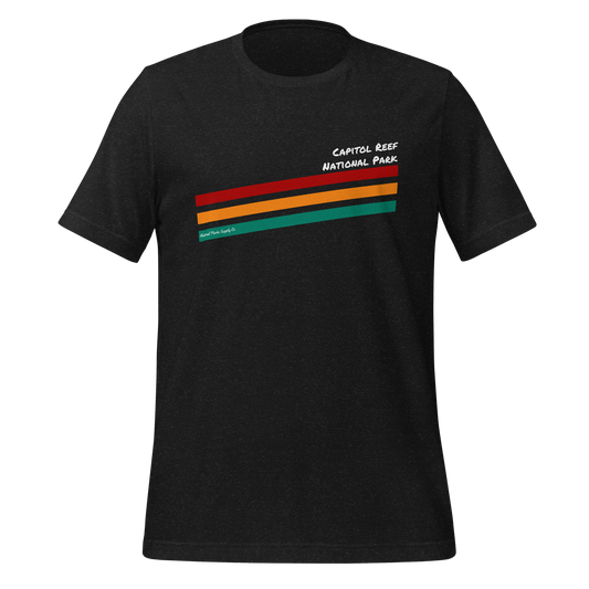 Capitol Reef National Park Stripes T Shirt