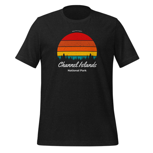 Channel Islands Retro Forest Sunset T Shirt