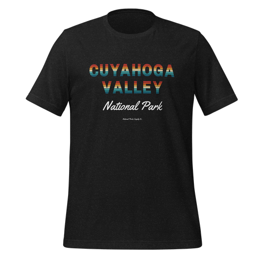 Cuyahoga Valley Sunset Letters T Shirt