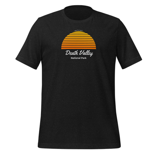 Death Valley Retro Sunset T Shirt