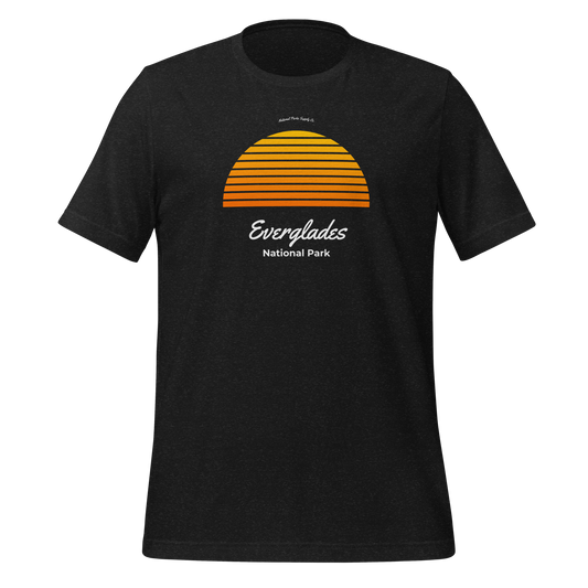 Everglades Retro Sunset T Shirt