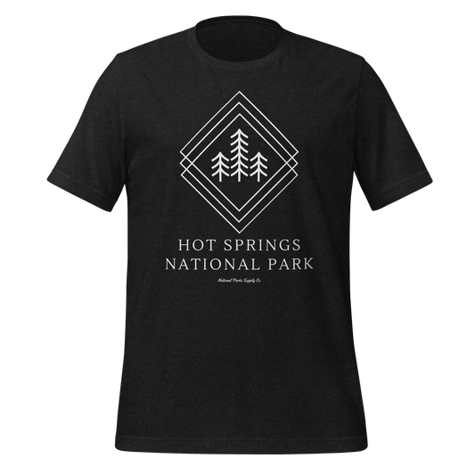 Hot Springs Trees T Shirt