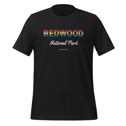 Redwood Sunset Letters T Shirt