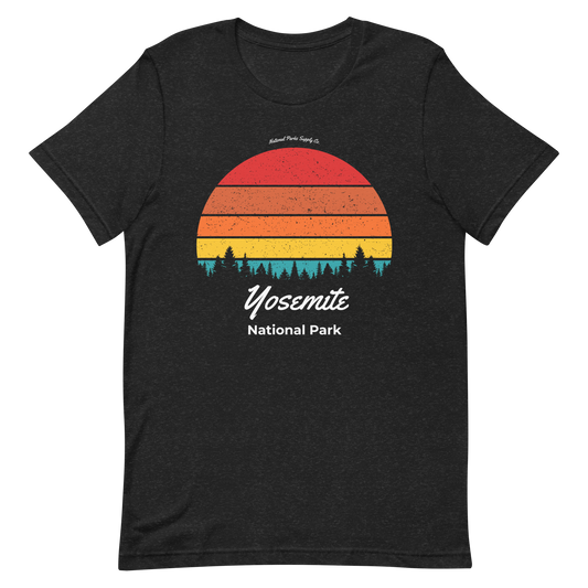 Yosemite Distressed Retro T Shirt