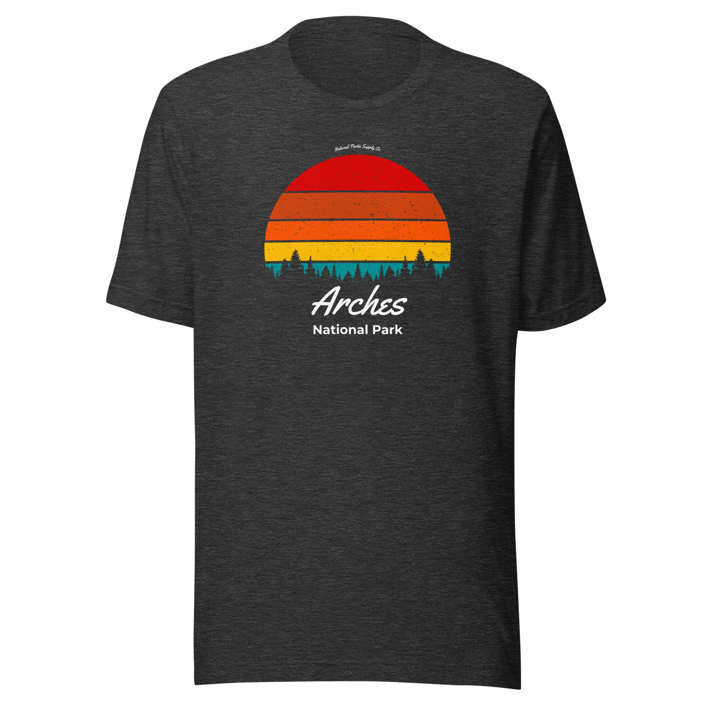 Arches Retro Forrest Sunset T Shirt