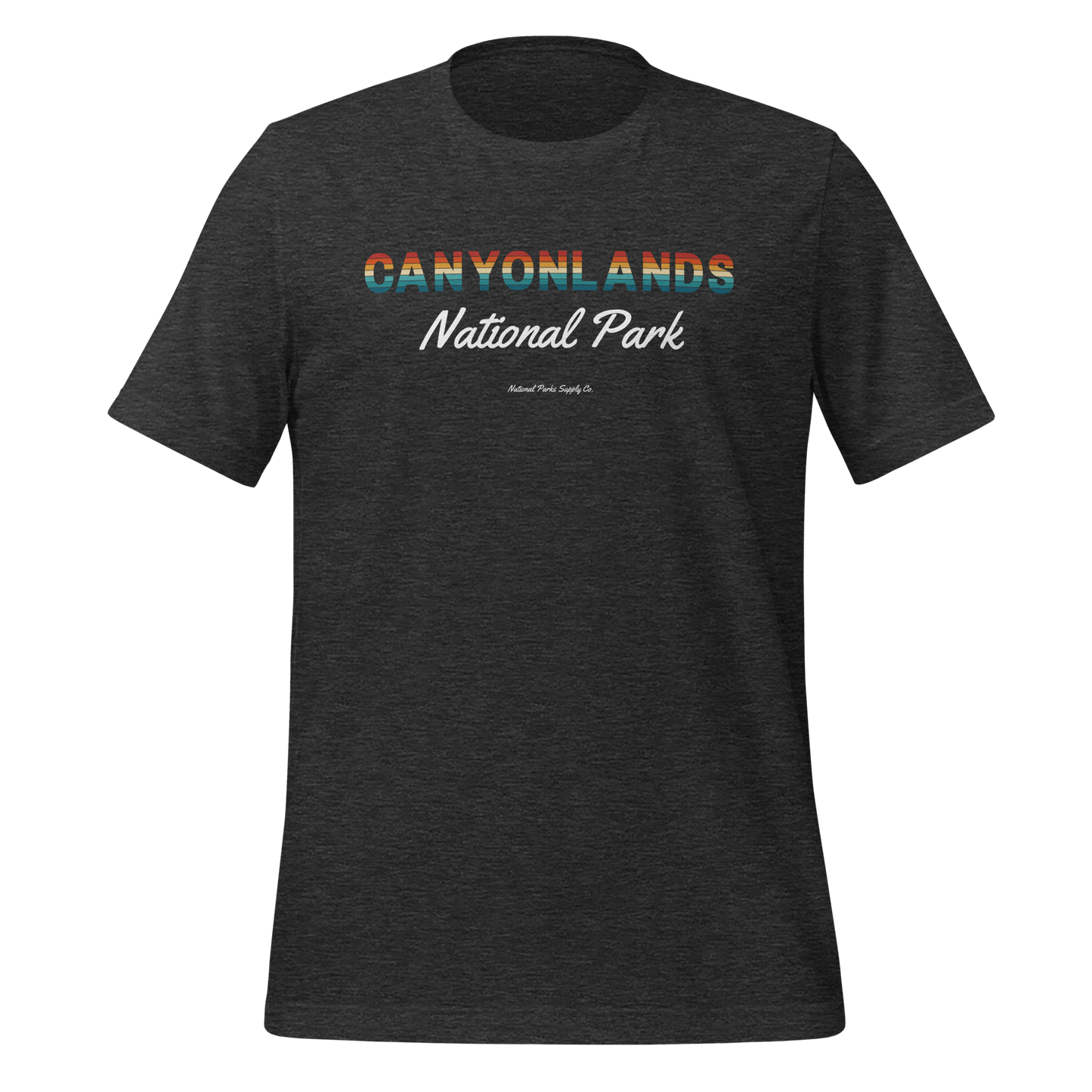 Canyonlands Sunset Letters T Shirt