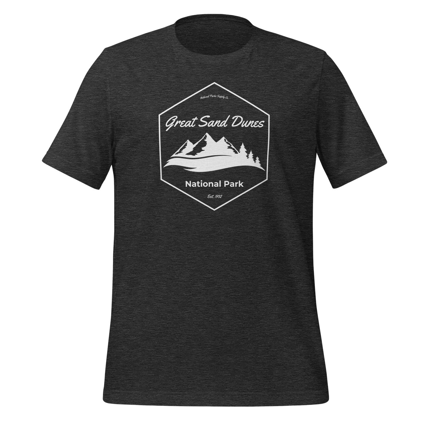 Great Sand Dunes Mountain Hex T Shirt