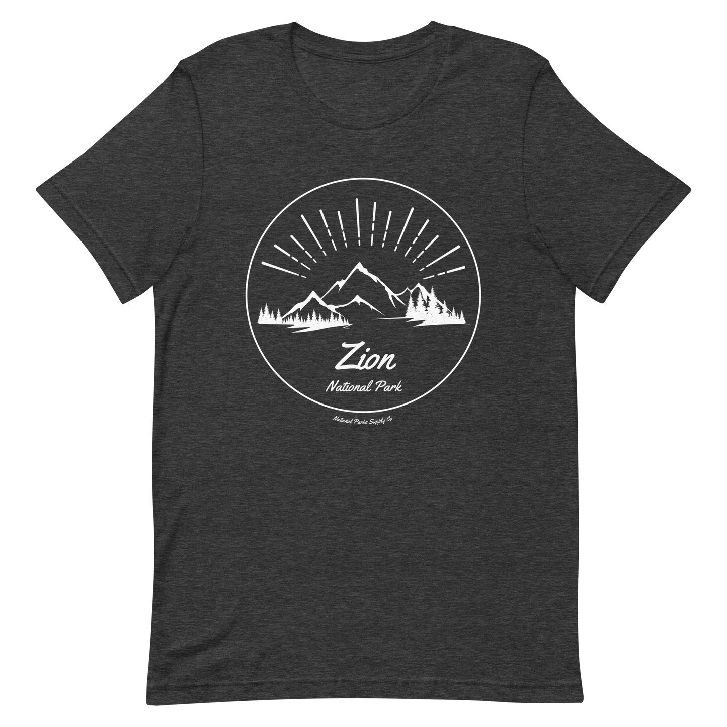 Zion Mountain Sunrise T Shirt