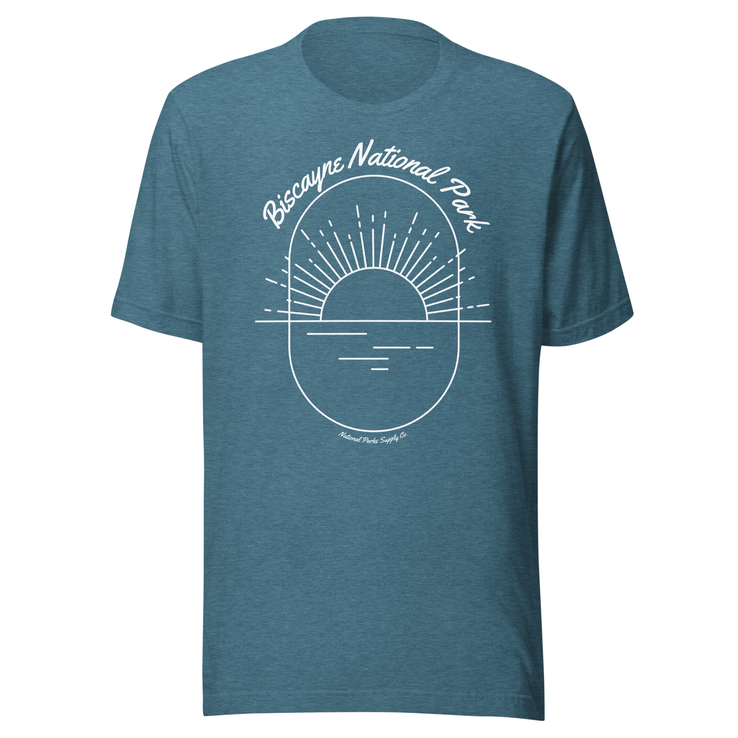 Biscayne Minimalist Sunrise T Shirt