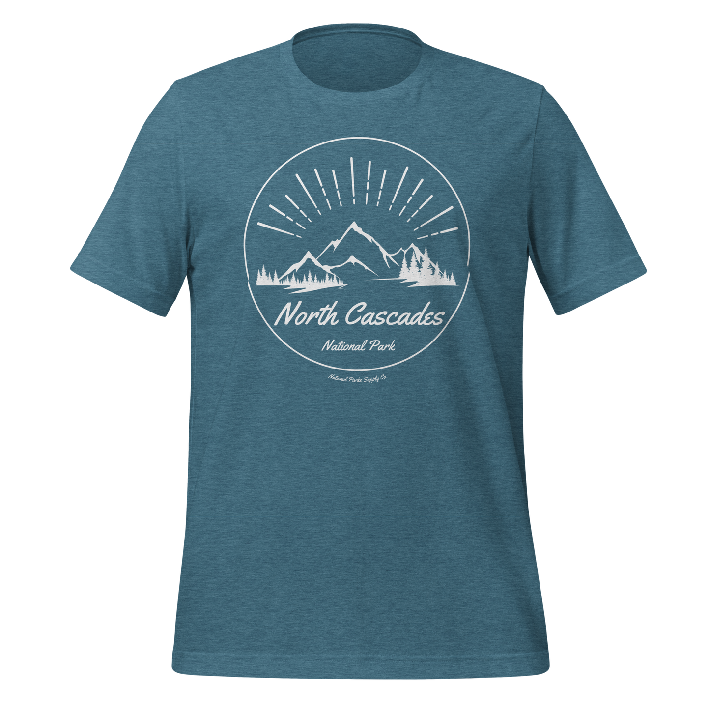 North Cascades Mountain Sunrise T Shirt