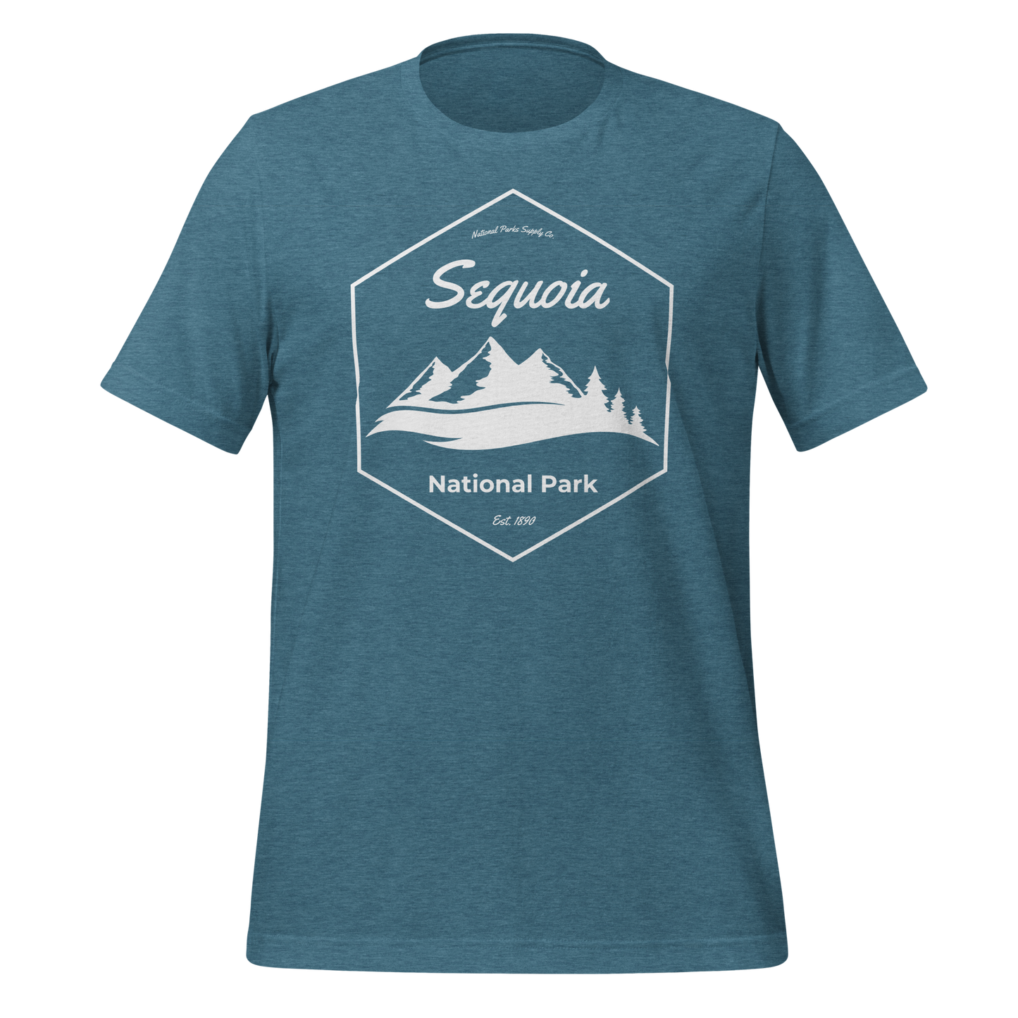 Sequoia National Park Mountain Hex T Shirt