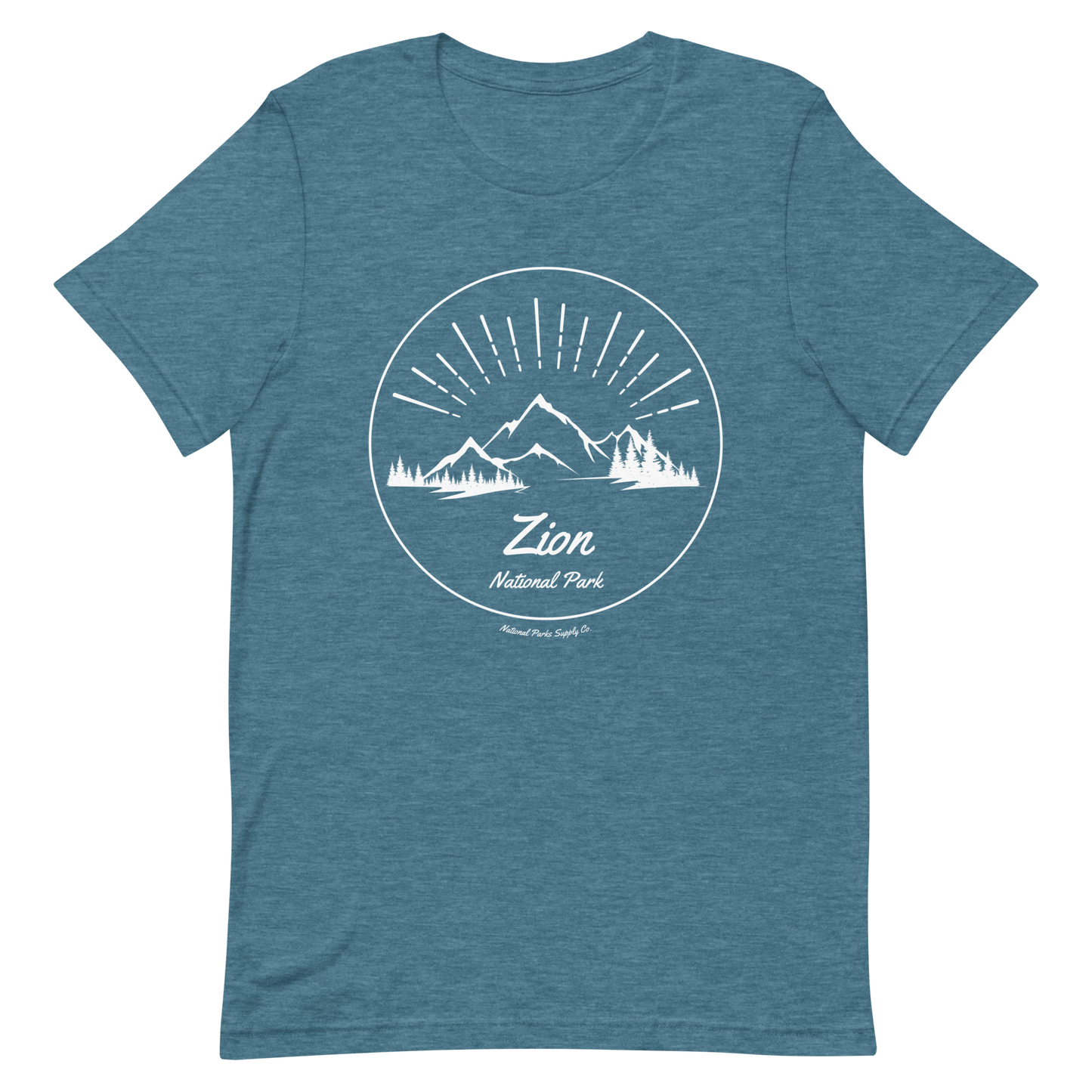 Zion Mountain Sunrise T Shirt