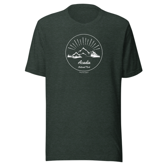 Acadia Mountain Sunrise T Shirt