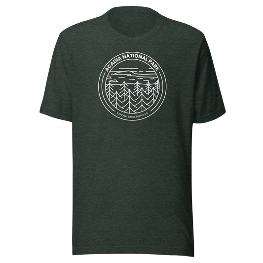 Acadia Cadillac Mountain T Shirt