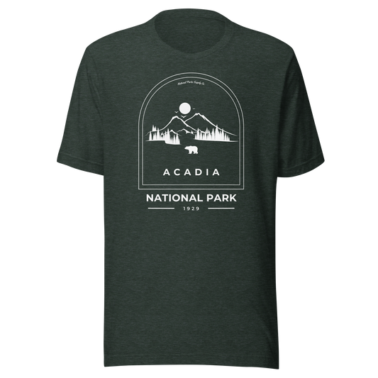 Acadia Roaming Bear T Shirt