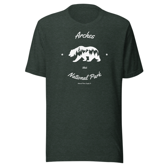 Arches Bear Forest T Shirt