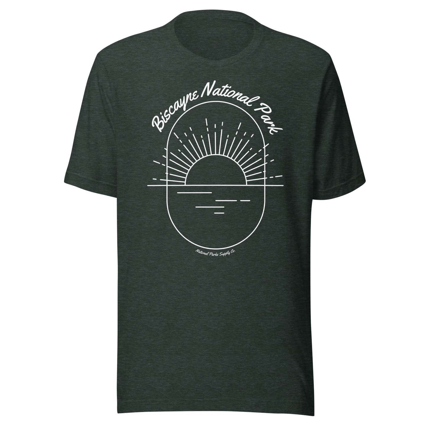 Biscayne Minimalist Sunrise T Shirt