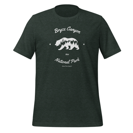 Bryce Canyon Bear Forest T Shirt